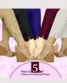 Pack Of 5 - Multicolour Cotton Pant For Women. 