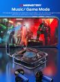 Monster Airmars XKT01 True Wireless Bluetooth Earbuds GAMING bluetooth 5.2 Ultra Low Latency 100% Original True Wireless Bluetooth Earphones With Noise Cancellation microphone | monster Earbuds | Gaming earbuds | Gaming | airpords | Monster earbuds |. 