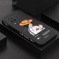 Hontinga for Samsung Galaxy A12 5G / 4G / M12 Case New Design Handsome Boy Print Side Design Phone Case Liquid Silicone Full Cover Camera Shockproof Protective Case. 