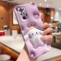 Hontinga for Redmi Note 10 Pro Note 10 Pro Max Back Cover Cool Cute Kuromi All-inclusive Film Hard Phone Case Camera Protection Mobile Cover. 