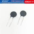 10pcs NTC thermistor NTC5D-15 5D-15 negative temperature coefficient resistor. 