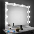 Vanity Mirror Light LED Bulbs for Makeup Mirror Stand (10 Bulbs) Vanity light Vanity lights Vanity light pack of 10 bulbs Pack of 10 bulbs Vanity lights with 3 modes Protable LED bulb studio for Makeup Al Urus Shop. 