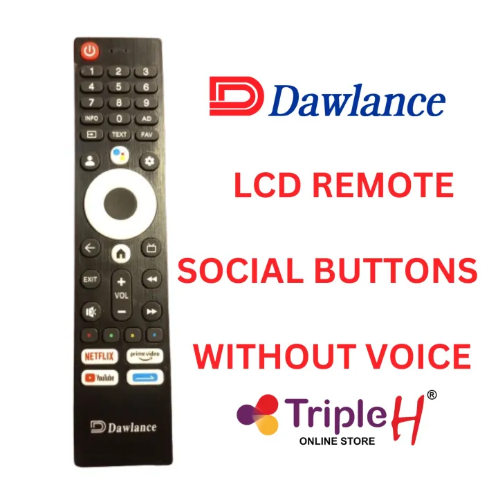 Triple%20H%20Dawlance%20Android%20Smart%20LCD%20Remote%20Control%20With%20Social%20Media%20Buttons%20For%20TV%2043E22%20Blaze%20Series%20-%20Image%202