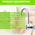 Electric Kitchen Water Heater Tap Instant Hot Water Faucet Heater Cold Heating Faucet Tankless Instantaneous Water Heater. 