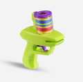 EVA Foam Toy Gun & Flying Disc Combo – Manual Shooter + Boomerang Frisbee, Max 6M Range – Birthday Gift for Boys/Girls. 