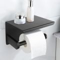 304 Stainless Steel Wall Mounted Tissue Holder Paper Roll Holder. 