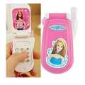 Princess Girls Sparkle Pink Mobile Phone Flip Toy Phone With Music Musical Toy Mobile Phone Amazing Sound and Light Toy for Kids. 