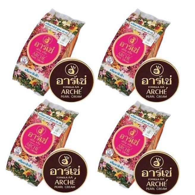 Pack Of 4 Arche Pearl Beauty Cream Thailand Beauty Cream 3 Gm