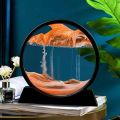 3D Moving SandScapes Lamp with Box and Refilling Infection Random Colour | 3D Moving Sand Art Lamp, Sand Lamp, Flowing Sand Painting - Sandscape Painting - Sand Clock - Moving Sand Art - Hourglass Sand Timer. 
