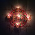 12 pieces mud diya/clay lamp. 