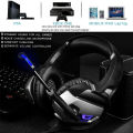RGB Gaming Headphones 3.5mm With USB Earphone Surround Stereo Headphone for PC, PS4, Xbox One, Ergonomic Design Over Ear with Mic Professional Headset For Gaming - One Click Pick. 