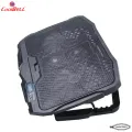 Coolbell CB18 Cooling Pad For 14-17 Inch Laptops Gaming Notebook with 2 large Fans and 2 small Fans USB Powered Adjustable Mounts Stand with LED RGB Lights. 