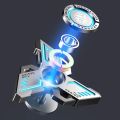 INNÔPLUS Fidget Spinner, Fidget Spinners Cool, Fidget Spinners for Kids, Stress Anxiety ADHD Relief Figets Toy, Fidget Light Up Spinner, Metal Finger Hand Spinner Toy with Luminous Light. 