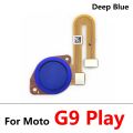 Fingerprint Reader Touch ID Sensor Return Key Home Button Flex Cable For Motorola Moto G9 Play G9 Plus G9 Power. 