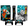 PS5 optical drive version sticker PS5 digital version console controller sticker model anime Dragon Ball model supports one piece. 