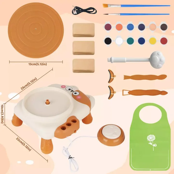 Kids%20DIY%20Mini%20Electric%20Pottery%20Wheel%20Ceramic%20Machine%20Clay%20Work%20Tool%20Studio%20Kit%20-%20Image%203
