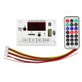 5V 12V Bluetooth 5.0 MP3 Decoding Board Module  Car USB MP3 Player TF Card Slot USB FM with Microphone Handsfree control. 