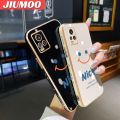 JIUMOO For vivo V20 Case Plating Side Edge Square New Design Phone Cases Nice Face Pattern Silicone Casing Full Back Cover Camera Protect Shockproof Softcase. 