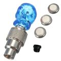 LED Licht Ventilkappe Speichenlicht Fahrrad Auto Felgen Reifen Blau. 