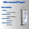 Sony UPP-110S Ultrasound Thermal Paper |Type I Medical Imaging Paper for Sony UP-895, UP-D897, UP-890, UP-D895, UP-897MD | High-Resolution Sonography Print Roll for Hospitals & ClinicsUltrasound Thermal Paper Roll | Sony UPP-110S | 110mm x 20m – Type I. 