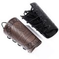 Unique Gauntlet Wristband PU Leather Medieval Vambrace Arm Guards Archery Bracer. 