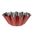 Techmanistan Non-Stick Flower Cake Mold, Aluminum Jelly Mold, Ribbed Cake Pan, Molten Cake Mold, Jelly Mould. 