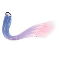 Twist Braid Hair Tie Trendy Grungy Dirty Ponytail Wig Colorful Little Braided Ponytail for Party Costume Cosplay Festival Daily Wear. 