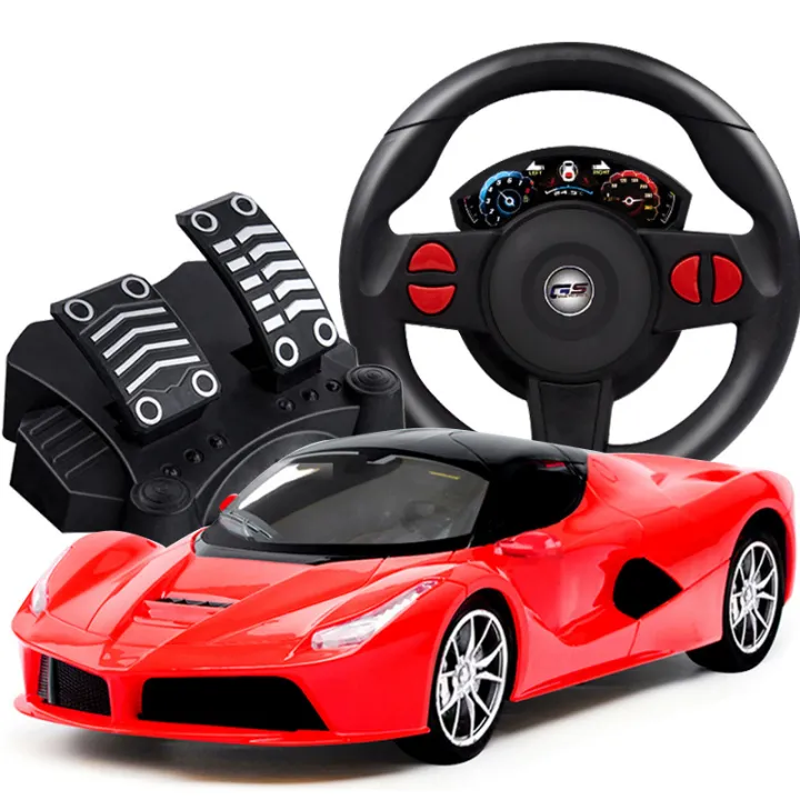 Remote%20Control%20Car%20for%20Kids%20and%20Adult%201:16%20Model%20Electric%20Vehicle%20with%20LED%20Lighting%20Port%20Speed%20Car%20Toys%20Gifts%20with%20Steering%20Wheel%20Gravity%20Induction%20and%20Foot%20Pedal%20-%20Image%204