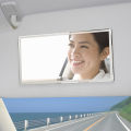 Car Interior Mirror Portable Car Makeup Mirror Auto Sun-Shading Visor HD Mirrors Universal Car-styling Stainless Steel. 