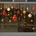 Christmas Window Stickers Xmas Ball Mirror Stickers Wall Ornaments Merry Christmas Decoration Mirror Sticker New Year Stickers. 