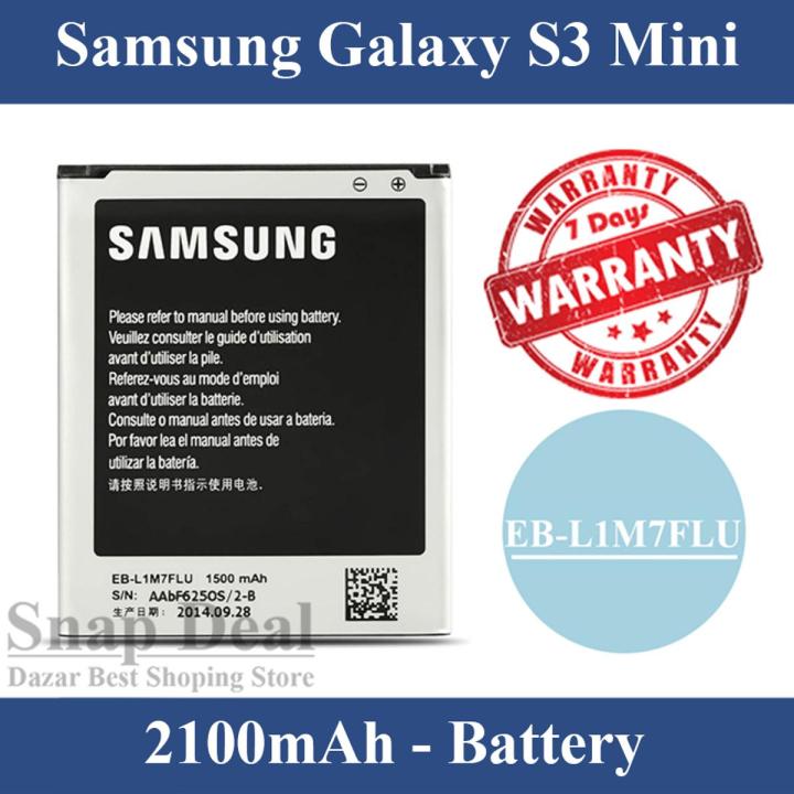 Samsung Galaxy S3 Mini Battery EB-L1M7FLU Replacement Premium Quality 2100mAh For Samsung Galaxy S3 Mini
