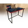Gaming Table Portable Folding 2x4 Feet Black & Red. 