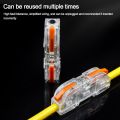 Quick Electrical Cable Splice Mini Quick Terminal Block Universal Compact Wire Connector Push-in Terminal Blocks Electrical. 