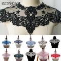 ECHIDNA Lace Fake Collar Hollow Design Multi-Color Lace Neck Collar. 