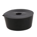 Furniture Non-slip Tapered Rubber Feet Washer 22mm x 10mm 24 Pcs. 