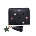 1PCS Women Small Wallet Ladies Mini Tassel Wallet Cute Girl Short Zipper Lovely Pu Leather Coin Purse Female Hand Wallet Purse. 