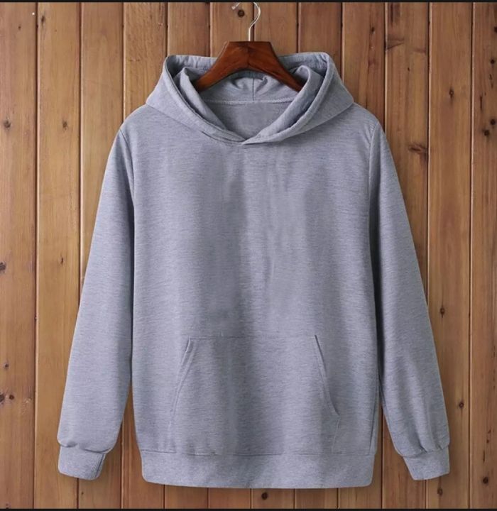 Plain%20pull%20over%20fleece%20kangro%20hoodie%20for%20men%20-%20Image%203