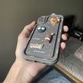 High Quality Soft Teddy Bear Cute Silicon Case For Iphone 11 / 11 Pro Max / 15 Pro Max / 13 Pro Max / 12 Pro Max / 14 Pro Max. 