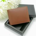 Best Wallet for Men with Gift Box Packaging: RFID Men wallet – Bi-Fold Leather Wallet Purse – Best Birthday/Anniversary/Valentine’s/Father’s Day Gift – Purse In Brown, Black, Navy Blue and Camel color 13 Card Slots. 