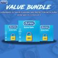 Durex Pack of 3 - Durex Condoms Extra Safe Extra Thick Safety Condoms 3s x 3. 