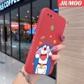 JIUMOO Case For OPPO A7 A5s A12 A12s A11K Case Lovely Robot Cat Pattern New Square Border Casing Soft Silica Gel Shockproof Phone Cases All Inclusive Camera Lens Protective Cover. 