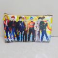 BTS Digitally printed Pencil Cases - BTS Pouch in different designs - Pencil Box. 