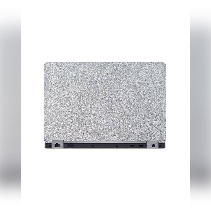 Universal Laptop Protector Glitter Texture - Silver