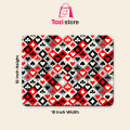 Gaming Mouse Pad Premium  8" x 6.5  Thick Non-Slip Rubber Base, Smooth Cloth Surface for Precision Control - Tozistore. 