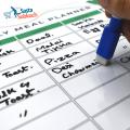 Weekly Meal Planner A4 Size Laminate With Board Marker wall planner. 