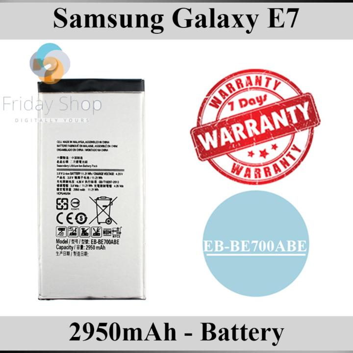 Samsung Galaxy E7 Battery EB-BE700ABE Replacement Premium Quality 2950mAh For Samsung Galaxy E7