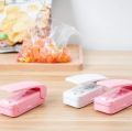 1pcs Mini Kitchen Gadget Sealing Machine Portable Shrink Wrapper Plastic Bag Storage Bags Convenient Sealers Simple Snack Packer KS. 