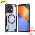 Nanu For Xiaomi Redmi 13C 5G 13R Poco M6 5G [Bull] Compatible with Magsafe Phone Case Shockproof Slim Soft Cover Transparent Back Protection Casing. 