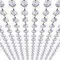 1-Line/Lari of Crystal K9 Window Christmas Party Decoration Garland Curtain Pendant Romantic Wedding Decoration. 