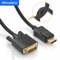 【b1598253】DisplayPort to DVI cable Premium DisplayPort DVI Monitor Short DP to DVI adapter converter 1.8M 1.0M 0.5M. 